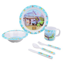 Kids Melamine Dinnerware Set with 6PCS (TZ2937)